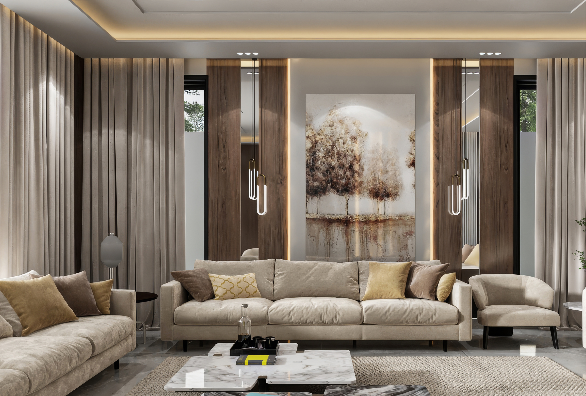 SADL Interior Villa - AL Narjs فيلا – حي النرجس
