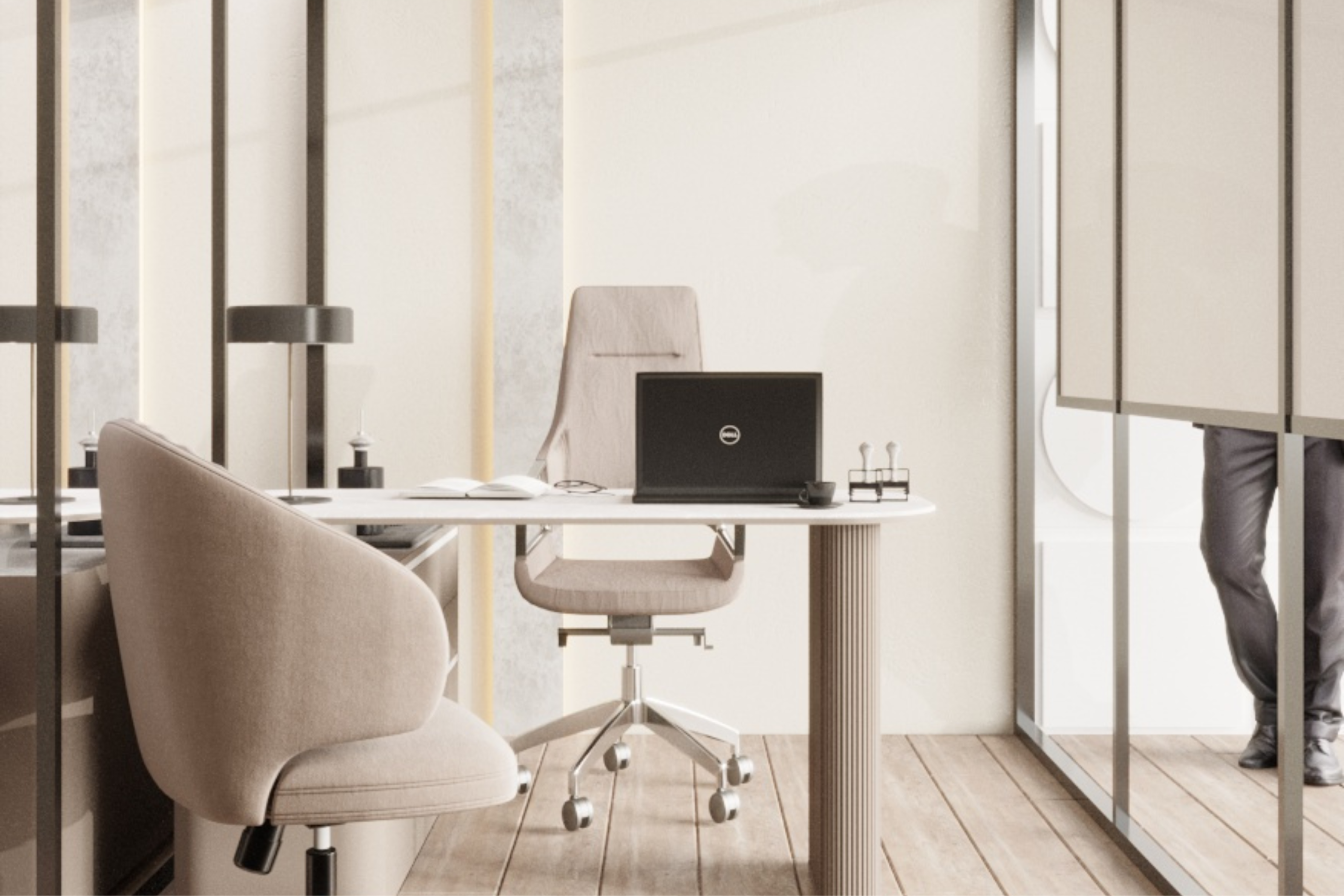 SADL Interior Office Alyasmin مكتب إداري – حي الياسمين